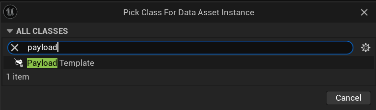 Inventory Template Instance Creation